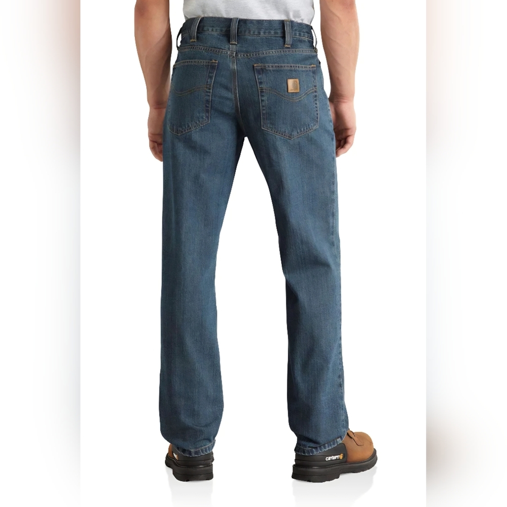 Carhartt Men's Relaxed-Fit Tipton Jean- Size 38x32- NWOT 💙 - Picture 2 of 7